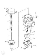 Carburator Parts Keihin - T400