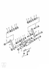 Rear Suspension Linkage - Adventurer up to VIN71698