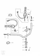 Handlebar Switch - Adventurer up to VIN71698