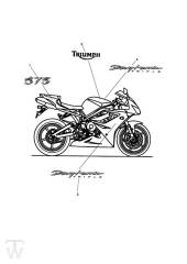 Decal up to VIN317417 - Daytona 675 up to VIN381274