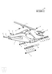 Schwinge - Daytona 675 bis FIN381274