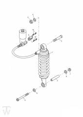 Rear Suspension Unit - Tiger 955i Spoke