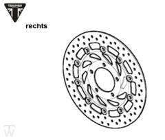 Brake Disc front Right Thunderbird 1600 & 1700