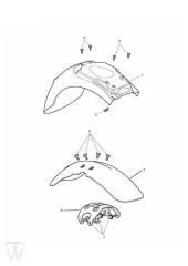 Kotflügel - Thruxton 900 EFI