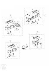 Footrests - Thruxton 900 EFI