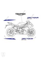 Decal from VIN657157 - Daytona 675 from VIN564948