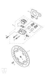 Break rear - Speed Triple 1050 from VIN333179