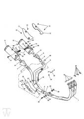 Exhaust - Speed Triple 1050 from VIN333179