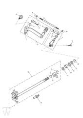 Schaltwelle bis Motor340169 - Speed Triple 1050 ab FIN333179