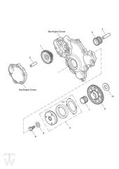 Sprag Clutch from Engine506682 - Tiger1050 & SE