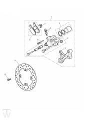 Bremse hinten - Street Triple bis FIN560476