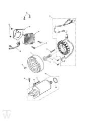 Starter Generator - Street Triple up to VIN560476