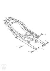 Heckrahmen - Street Triple bis FIN560476