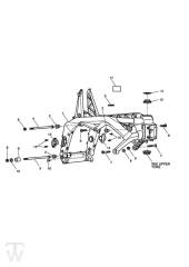 Hauptrahmen - Street Triple bis FIN560476