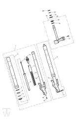 Front Suspension - Street Triple up to VIN560476