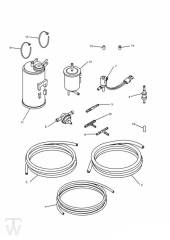 EVAP System California - Adventurer from VIN71699