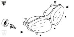 Hauptscheinwerfer komplett Sprint RS 955 bis FIN139276