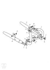 Auspuff ab 281466-F2 & bis 279279-F4 - America Vergaser