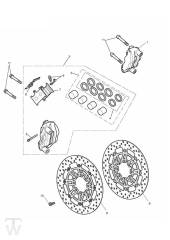 Bremse vorn - Street Triple R bis FIN560476