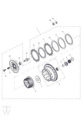 Clutch - Tiger Sport up to VIN750469