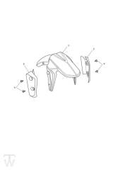 Kotflügel vorn - Tiger Sport bis FIN750469