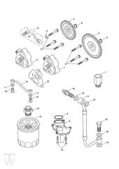 Oilpump Lubrication - America EFI up to VIN468389