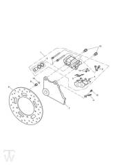 Bremse hinten - America LT