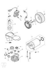 Anlasser Lichtmaschine - America LT