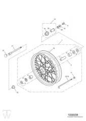 Front Wheel - Thruxton Carburator