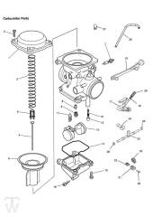 Carburator Parts - Thruxton Carburator