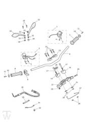 Handlebar Switch - Street Triple from VIN560477