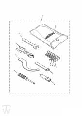 Toolkit Single sided Swingarm - Daytona 955i from VIN1332513