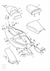 Heckverkleidung - Daytona 955i ab FIN1332513