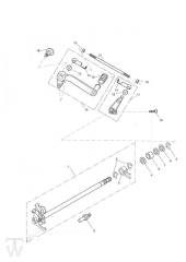 Schaltwelle ab FIN210262 - Daytona 955i ab FIN1332513