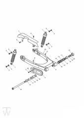 Swingarm - Bonneville & T100 Carburator