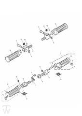 Fussrasten - Bonneville & SE ab FIN380777