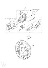 Bremse vorn - Bonneville & SE ab FIN380777