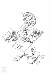 Bremse hinten - Daytona 750 & 1000