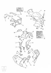 Fairing Laterally - Daytona 750 & 1000