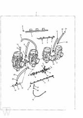 Carburator 4Zylinder - Daytona 750 & 1000