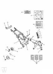 Main Frame Assembly - Daytona 900 & 1200