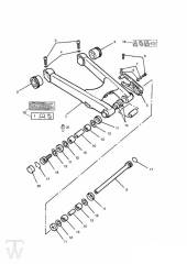 Swingarm - Daytona 900 & 1200