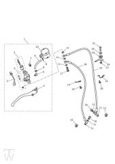 Bremse vorn - Daytona R bis FIN564947