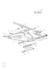 Schwinge - Daytona 675 bis FIN564947