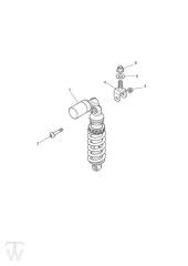 Rear Suspension Unit - Daytona R from 564948