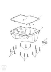 Oil Sump - Daytona R from 564948