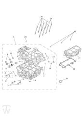 Crankcase - Daytona R from 564948