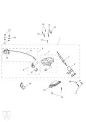 Lockset Ignition Lock Set - Daytona R from 564948