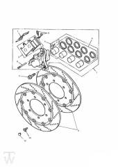 Bremse vorn - Trophy ab 029156