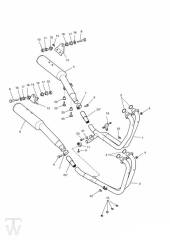 Exhaust 4 Zyl - Trophy from 029156